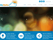 Tablet Screenshot of myworkshosting.com